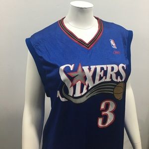 Sixers jersey.
